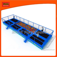 Commercial Children Trampoline with Foam Pit